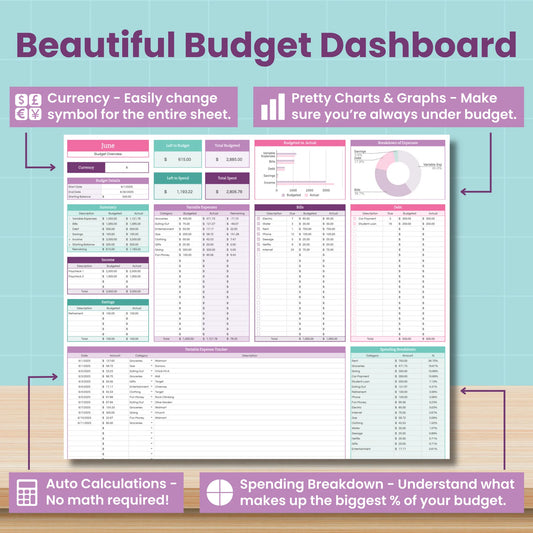 Executive Monthly Cash Flow Manager - Professional Financial Control System
